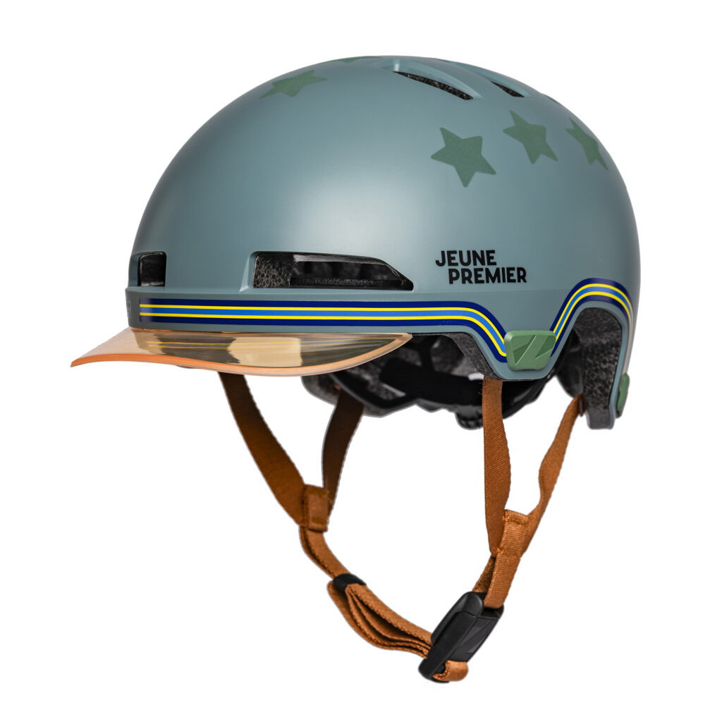 Einer der drei neuen Fahrradhelme von Jeune Premier