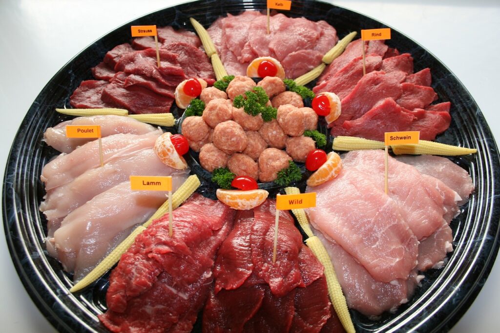 Fleisch für Raclette
