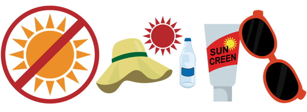 Um Sonnenbrand, Hitzschlag und Co. zu entgehen ist der richtige Schutz wichtig.