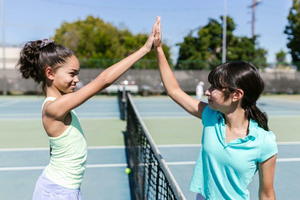 Freundschaft ist Teil von gewaltfreien Erziehung
